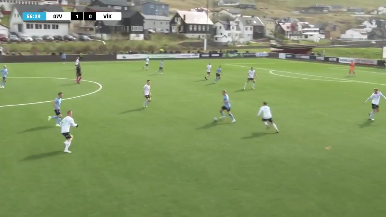 FAR D1 07 Vestur Sorvagur Vs Vikingur Gotu  Goal in 68 min, Score 1:1