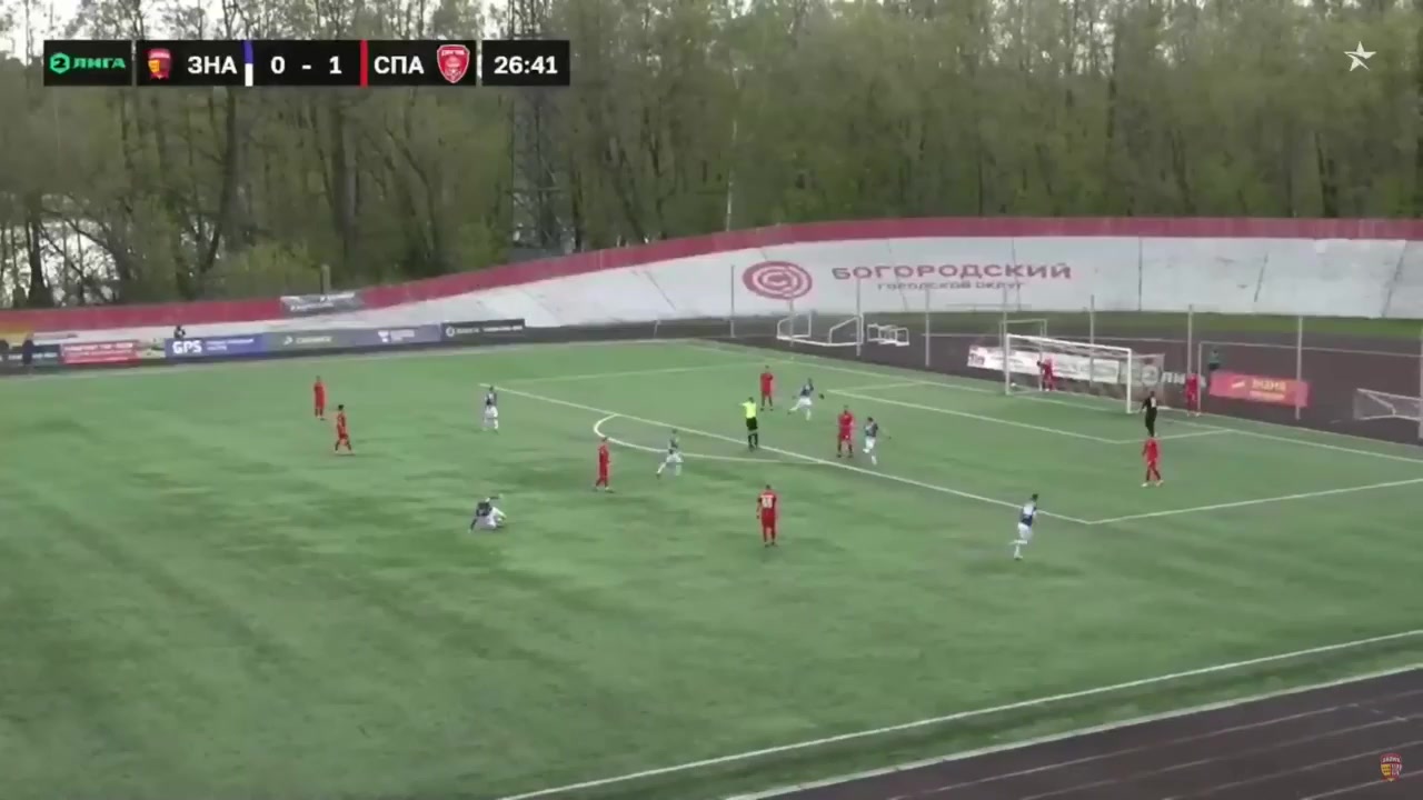 RUS D2 FK Znamya Noginsk Vs FK Spartak Tambov 27 phút Vào, ghi bàn 1:1