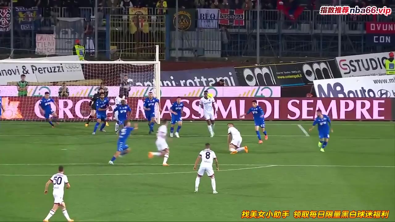 Serie A Empoli Vs Bologna  Goal in 15 min, Score 1:1