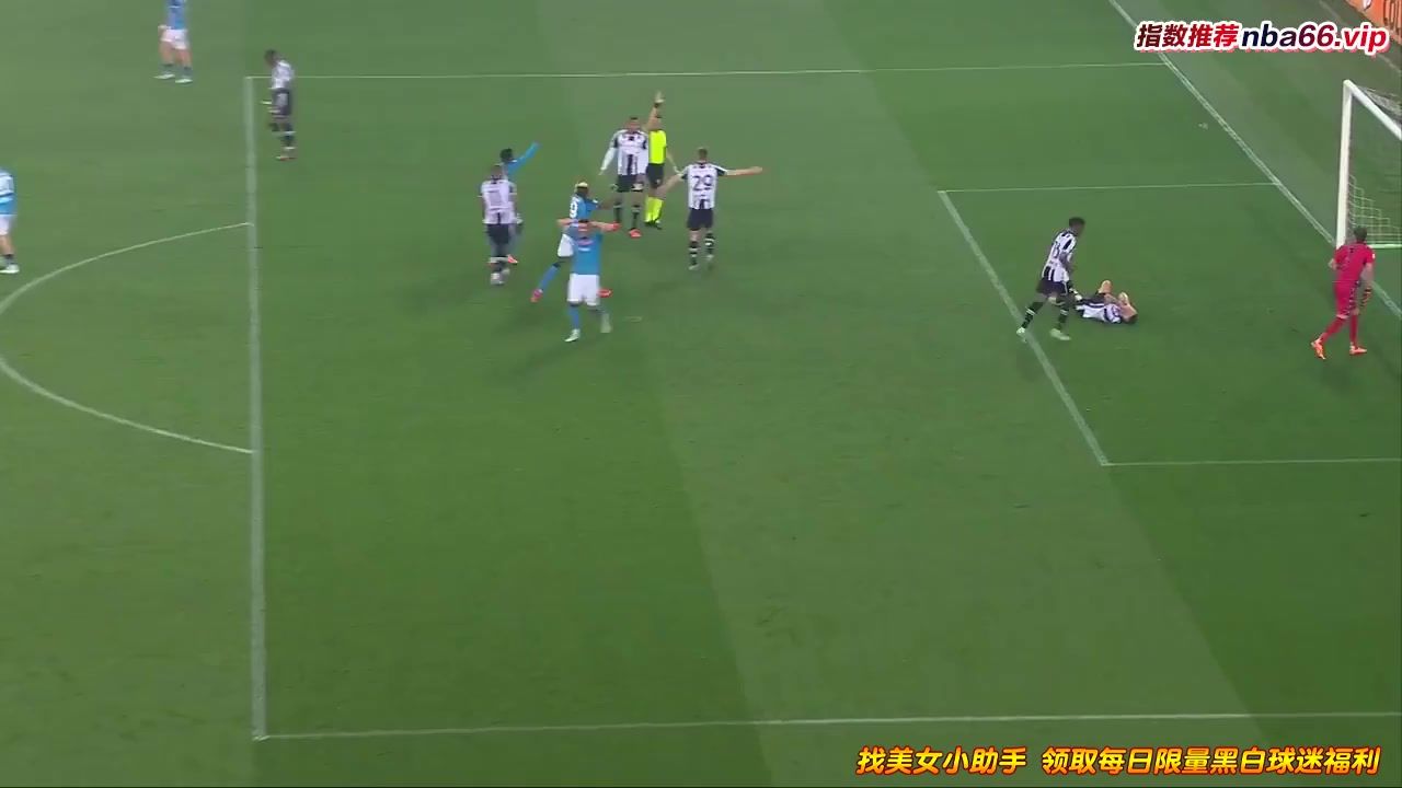 Serie A Udinese Vs Napoli  Goal in 67 min, Score 1:2