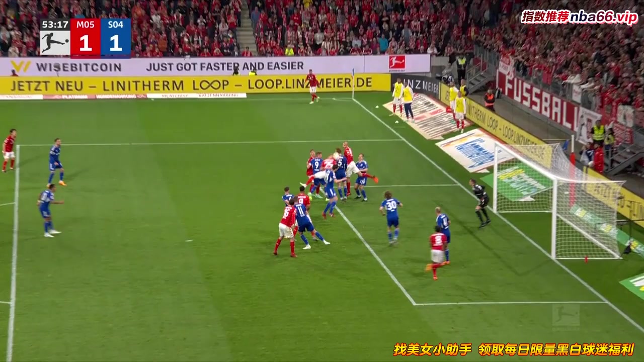 Bundesliga FSV Mainz 05 Vs Schalke 04 53 phút Vào, ghi bàn 1:1