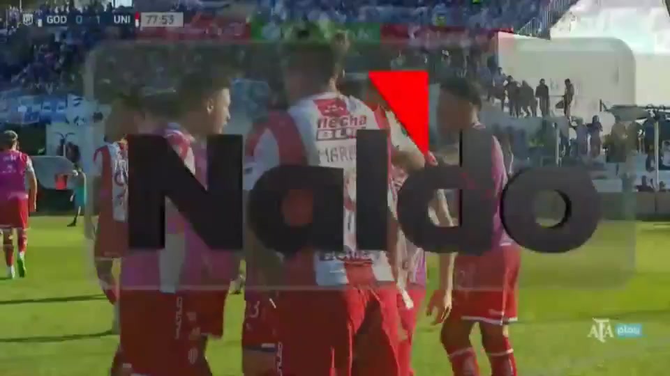 2 Godoy Cruz Antonio Tomba Vs Club Atlético Unión 77 skor gol , skor 0:1