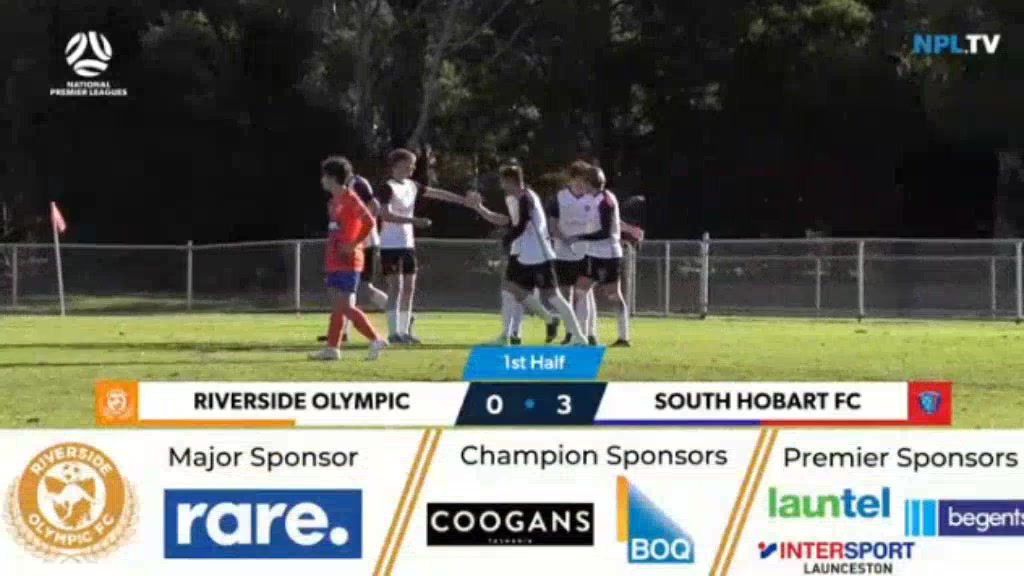 TSA TPL Riverside Olympic Vs South Hobart  Goal in 33 min, Score 0:3