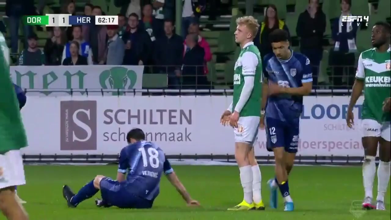 HOL D2 Dordrecht Vs Heracles Almelo 65 phút Vào, ghi bàn 1:2