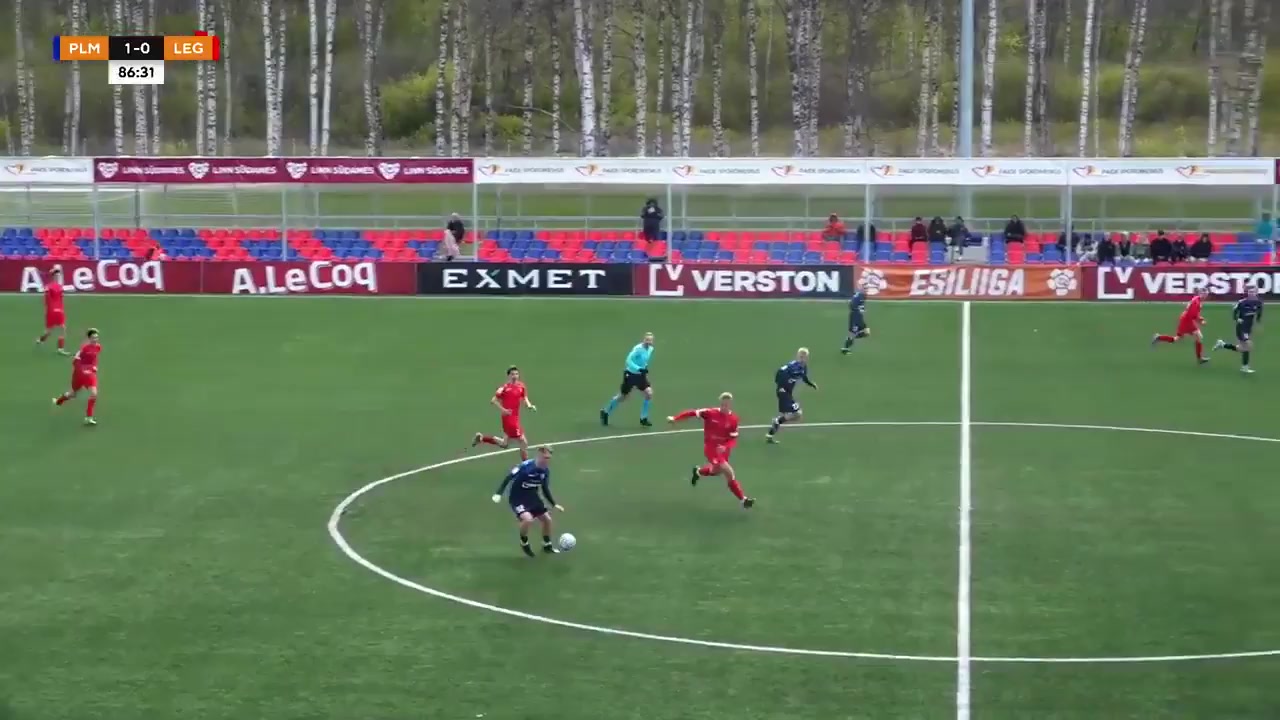 EST D2 Paide Linnameeskond B Vs Tallinna JK Legion  Goal in 87 min, Score 2:0