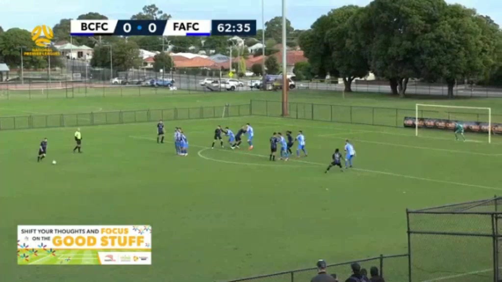 WAUS D1 Bayswater City Vs Floreat Athena  Goal in 63 min, Score 1:0