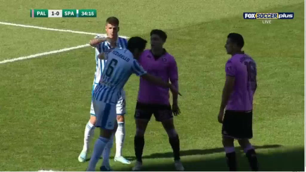 ITA D2 Palermo Vs Spal 35 ทำประตู  ประตู, ทำคะแนน 2:0