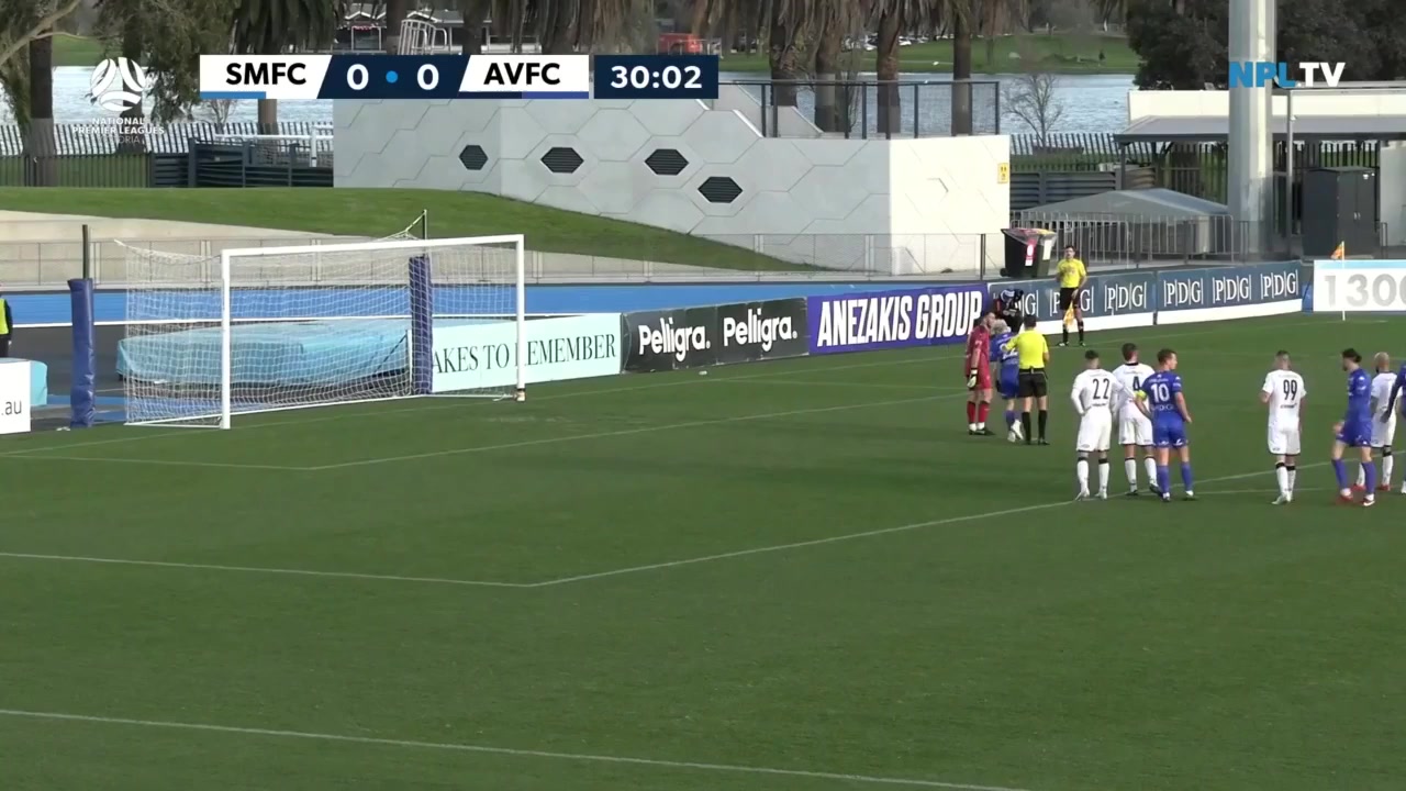 AUS VPL South Melbourne Vs Avondale FC 30 phút Vào, ghi bàn 1:0