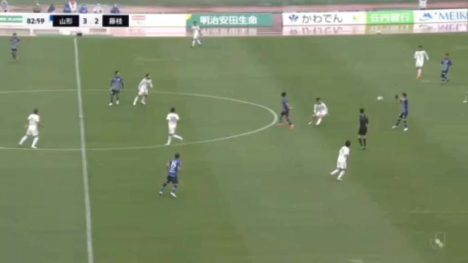 JPN D2 Montedio Yamagata Vs Fujieda MYFC  Goal in 84 min, Score 3:2