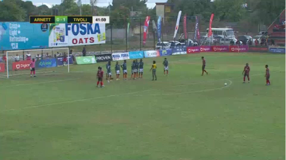 JAM D1 Arnett Gardens Vs Siti Worley Garden J  Goal in 42 min, Score 1:1