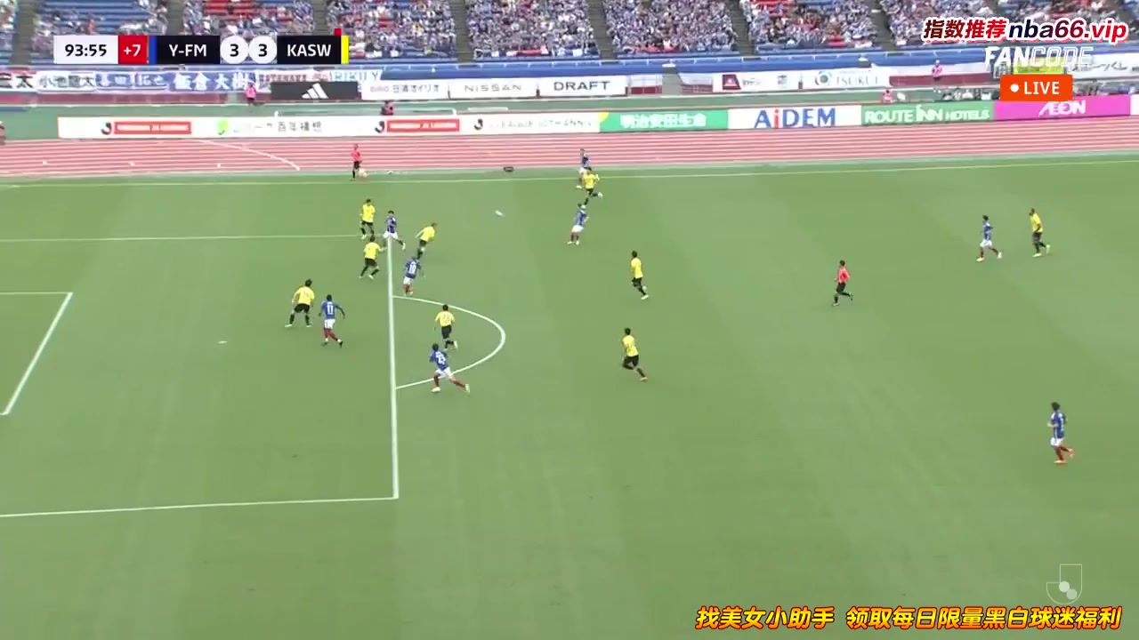 JPN D1 Yokohama Marinos Vs Kashiwa Reysol  Goal in 93 min, Score 3:3