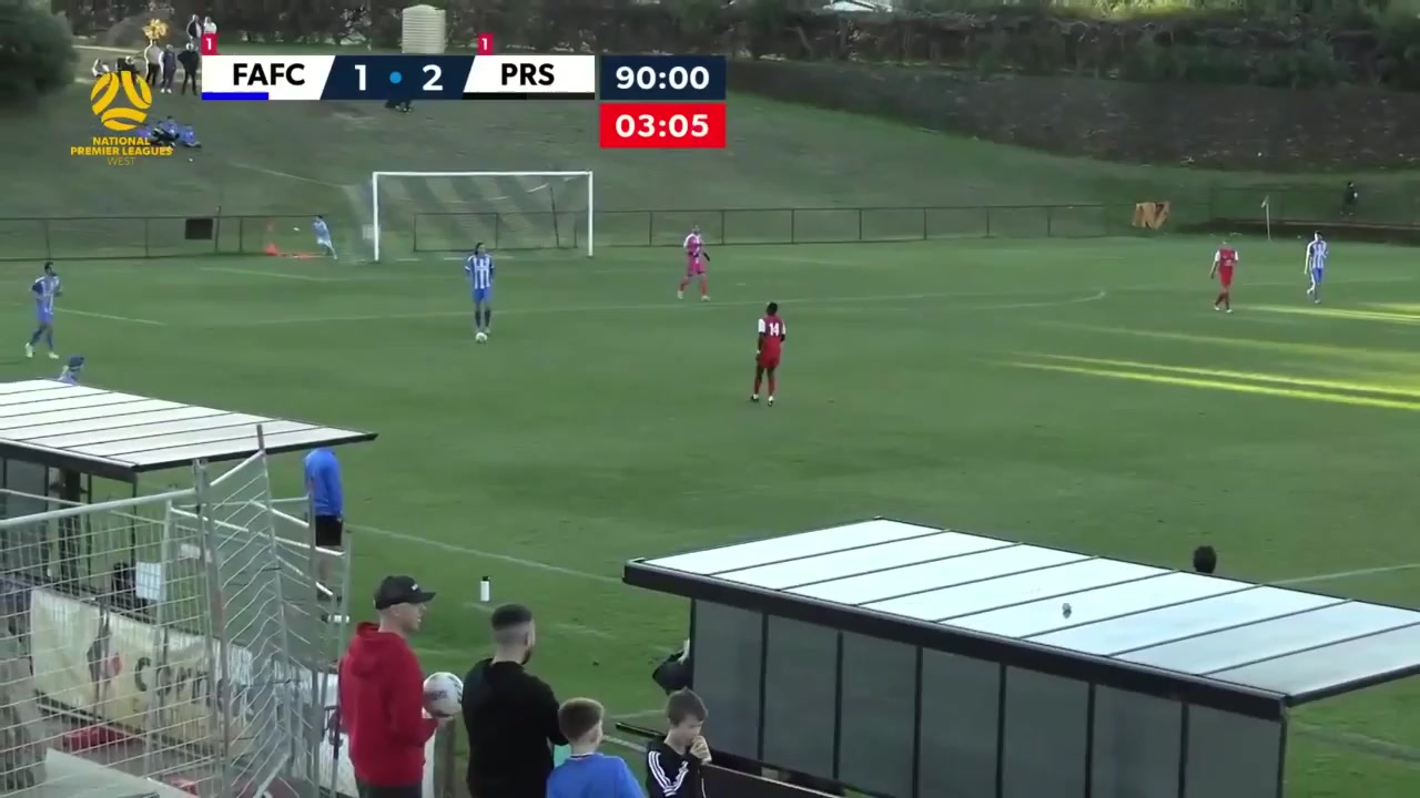 WAUS D1 Floreat Athena Vs Perth RedStar  Goal in 94 min, Score 1:3