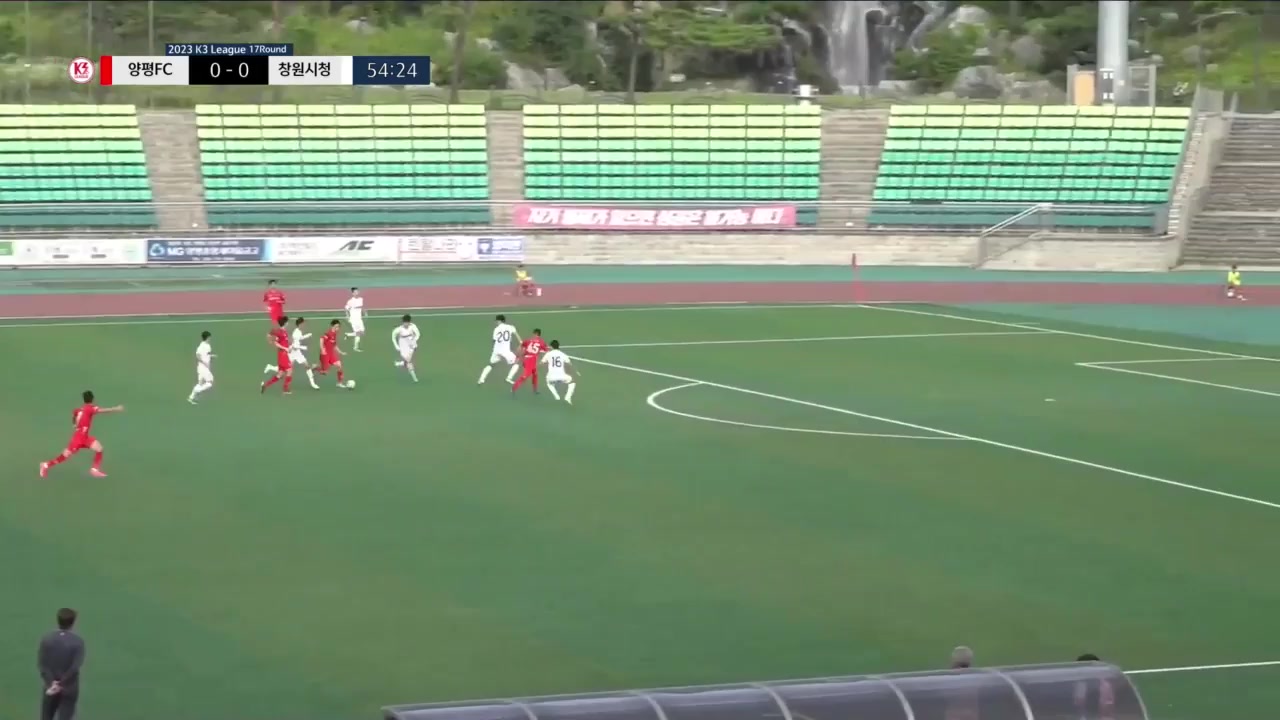 KCL Yangpyeong Vs Changwon City  Goal in 56 min, Score 1:0