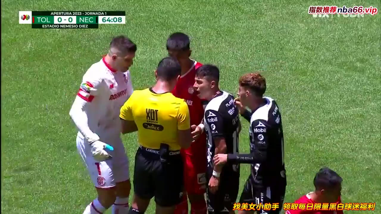 MEX D1 Toluca Vs Necaxa  Goal in 64 min, Score 1:0