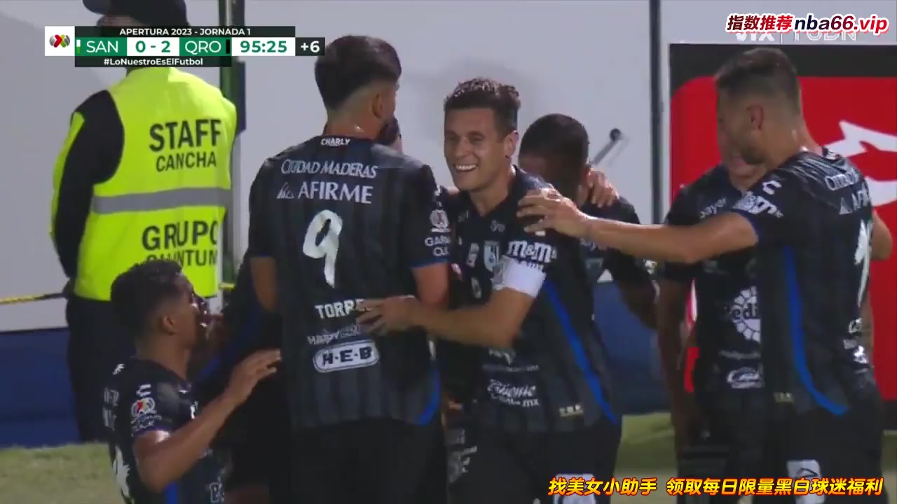 MEX D1 Santos Laguna Vs Queretaro FC  Goal in 95 min, Score 0:2