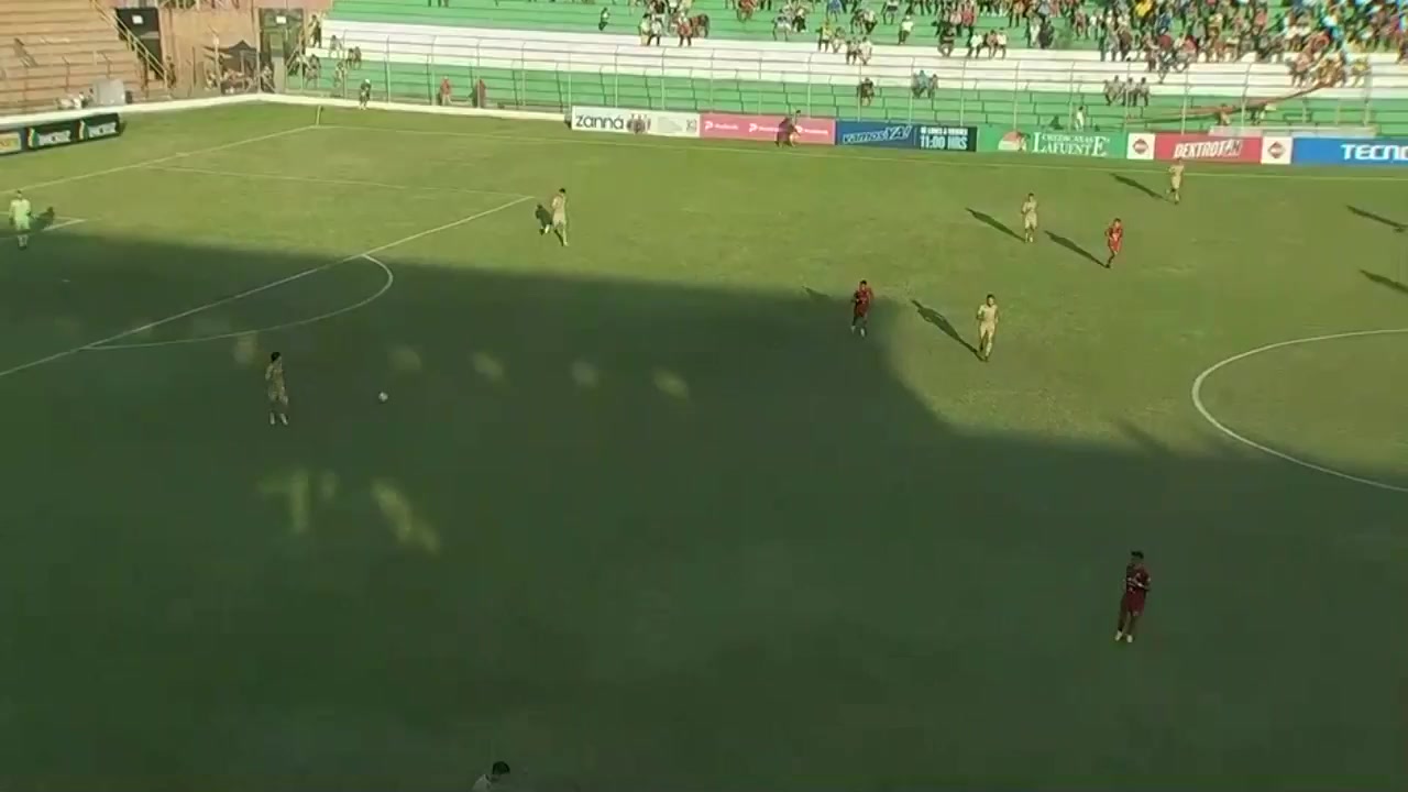 Copa Club Guabira Vs The Strongest  Goal in 89 min, Score 1:1