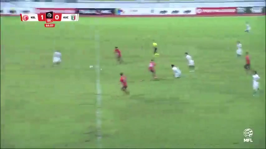 Horse MFL Cup kelantan U23 Vs Kuching City U23  Goal in 64 min, Score 1:1