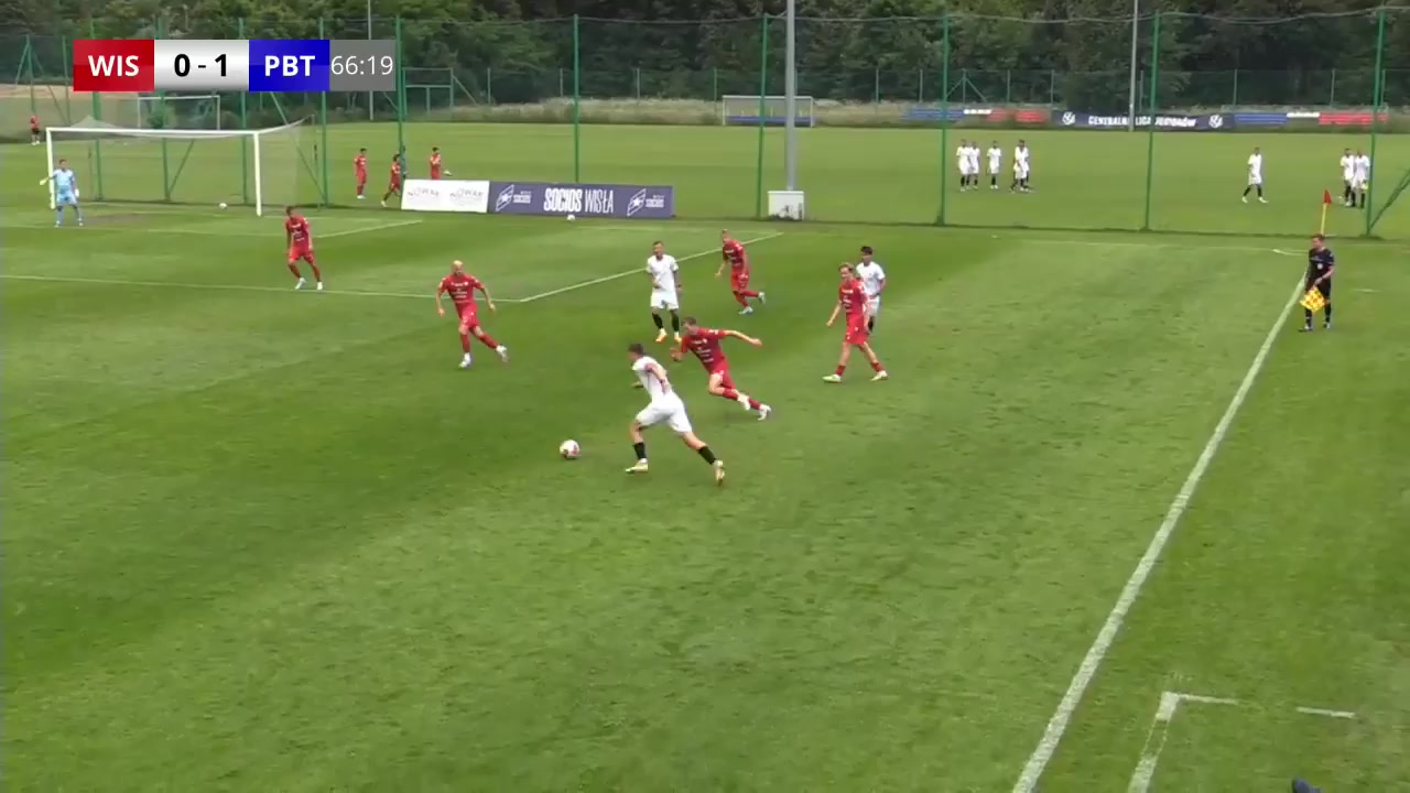 INT CF Wisla Krakow Vs Polonia Bytom  Goal in 68 min, Score 0:2