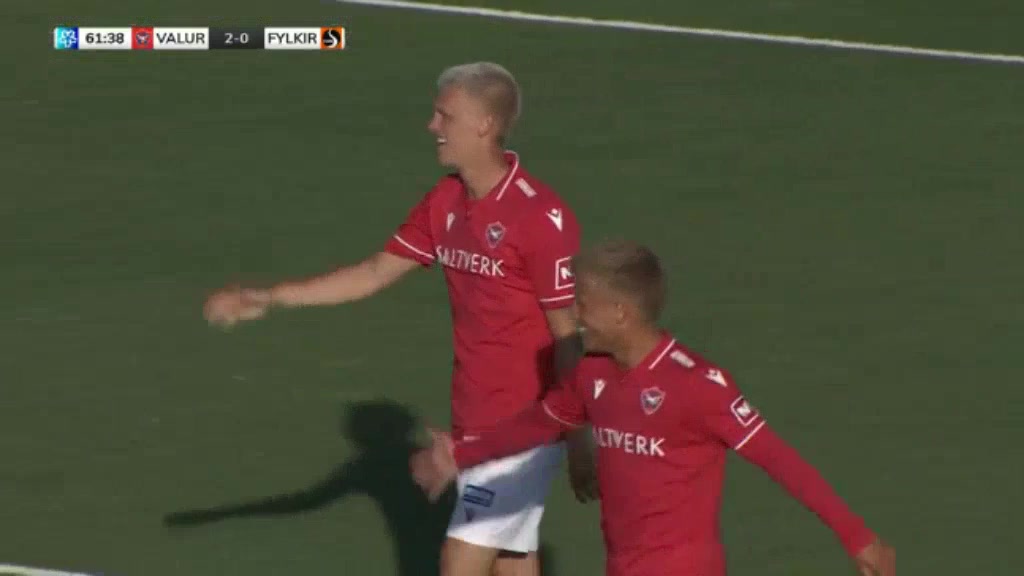 ICE PR Valur Reykjavik Vs Fylkir  Goal in 61 min, Score 2:0