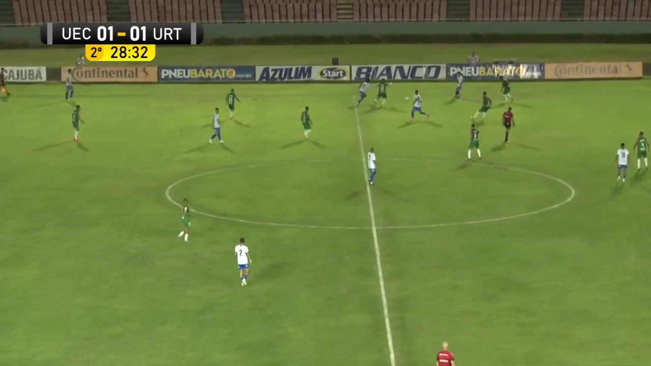 BR Mineiro D2 Uberlandia MG Vs Uniao Recreativa dos Trabalhadores MG/URT  Goal in 74 min, Score 2:1