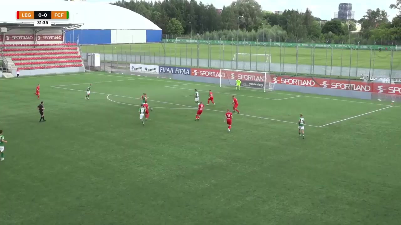 EST D2 Tallinna JK Legion Vs Flora Tallinn II  Goal in 31 min, Score 0:1