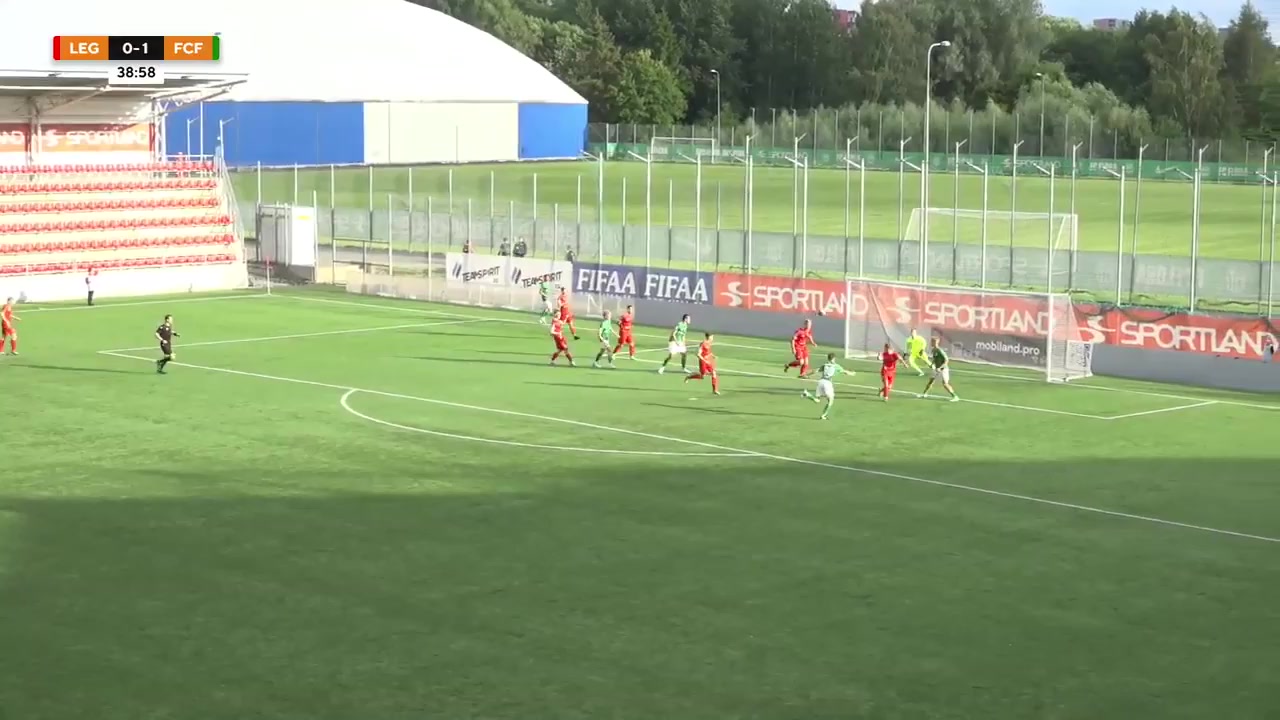 EST D2 Tallinna JK Legion Vs Flora Tallinn II  Goal in 39 min, Score 0:2