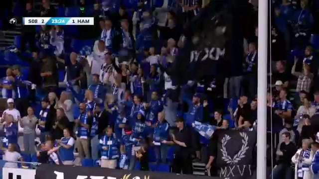 22 Sarpsborg 08 Vs Ham-Kam 23 skor gol , skor 2:1