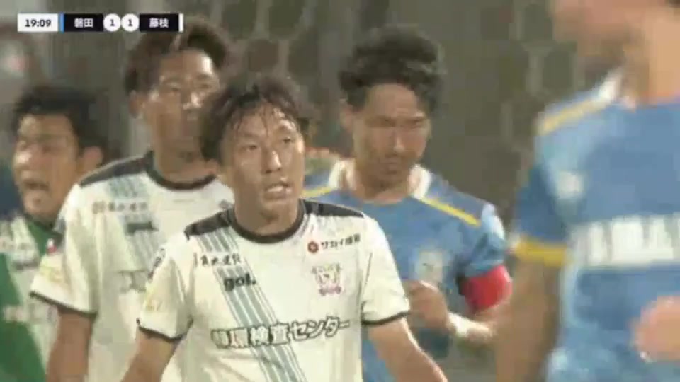 JPN D2 Jubilo Iwata Vs Fujieda MYFC  Goal in 19 min, Score 1:1