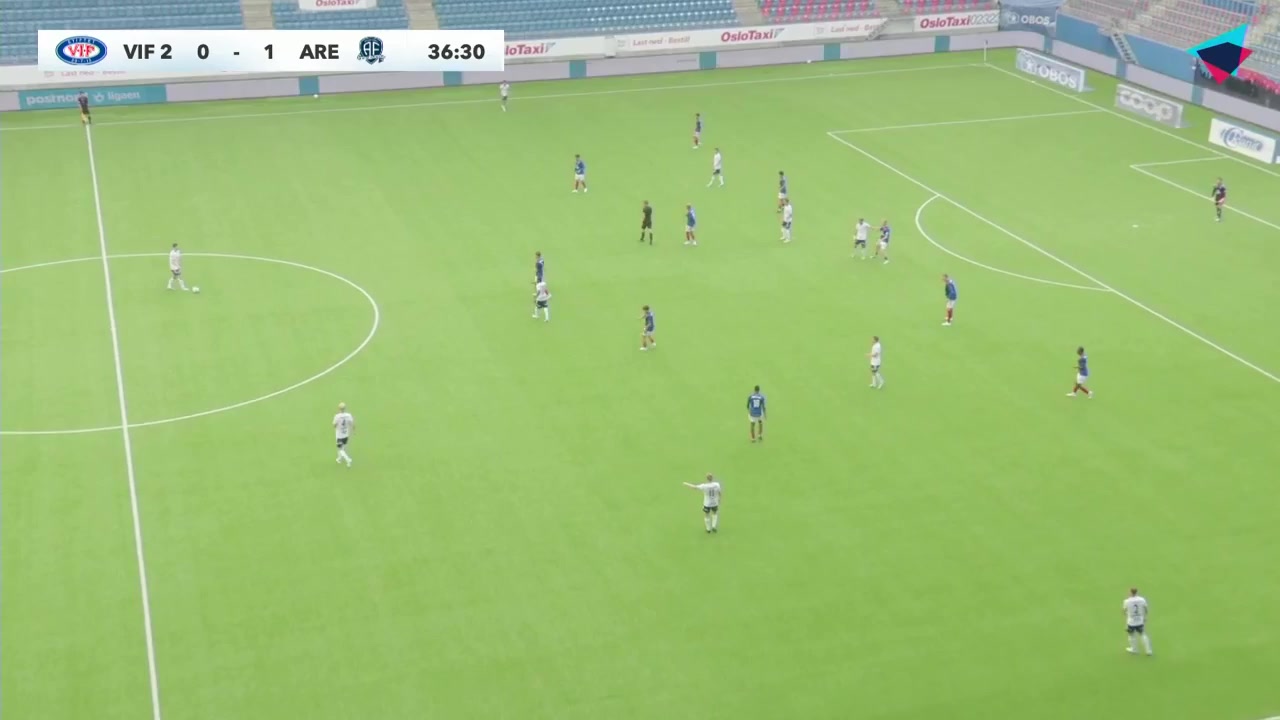 NOR D2 Valerenga B Vs FK Arendal  Goal in 36 min, Score 0:2