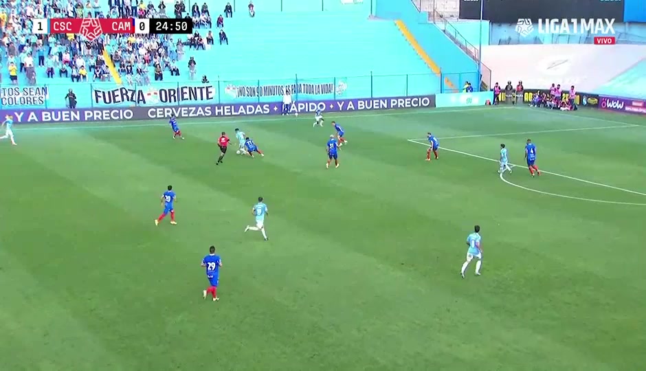 PER D1 Sporting Cristal Vs Carlos Manucci  Goal in 24 min, Score 2:0