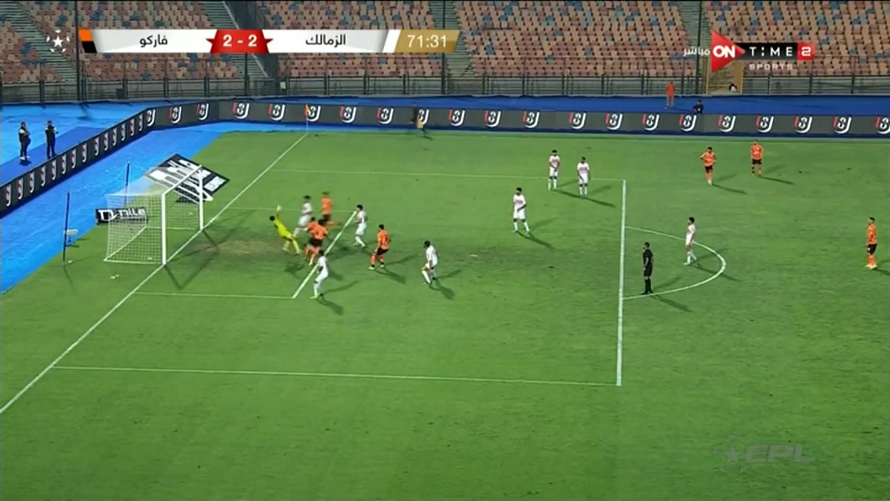 EGY D1 Zamalek Vs Pharco 72 phút Vào, ghi bàn 2:2