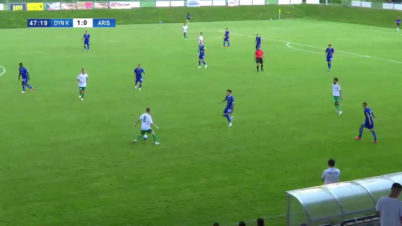 INT CF Dynamo Kyiv Vs Aris Limassol 49 phút Vào, ghi bàn 2:0