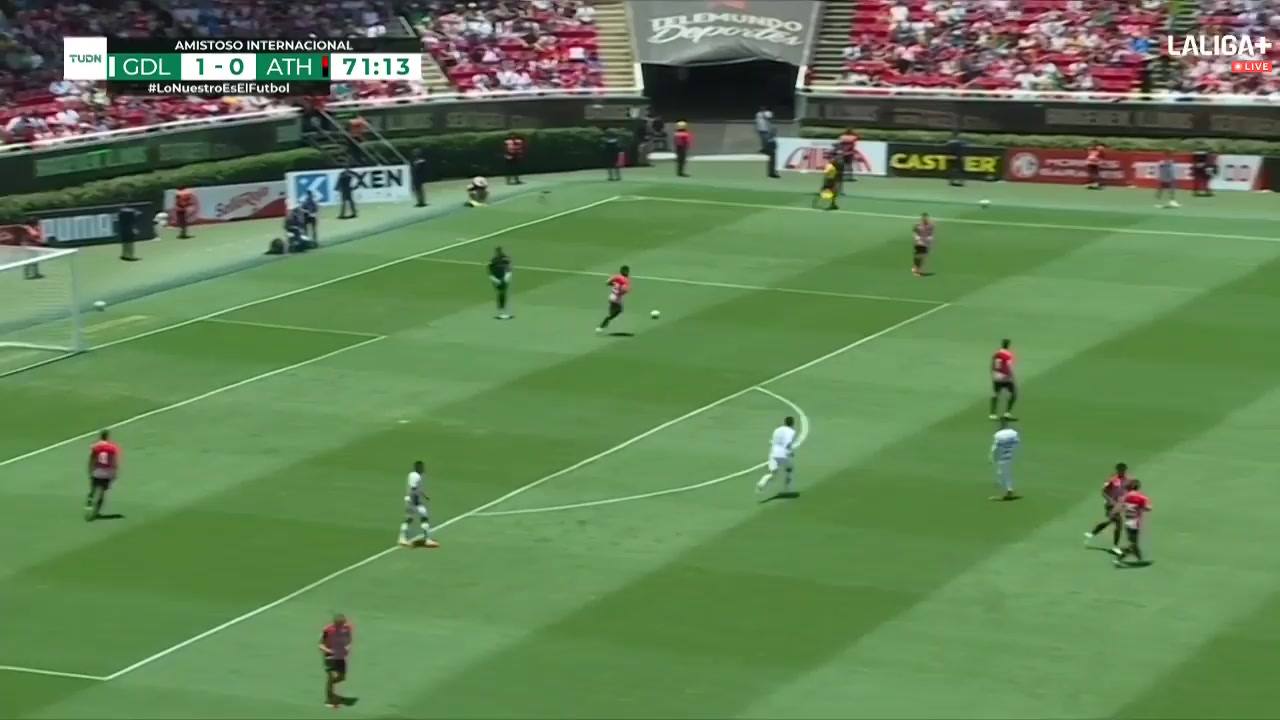 INT CF Chivas Guadalajara Vs Athletic Bilbao 73 phút Vào, ghi bàn 2:0