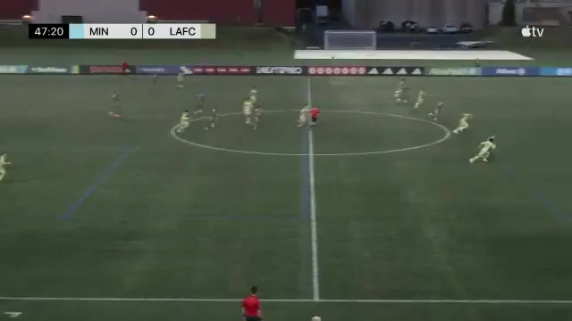 MLS L(R) MINNESOTA United B Vs Los Angeles FC II  Goal in 49 min, Score 1:0