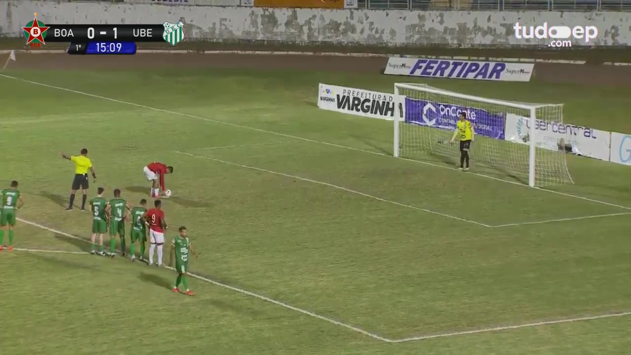 BR Mineiro D2 Boa Esporte Clube Vs Uberlandia MG  Goal in 15 min, Score 1:1