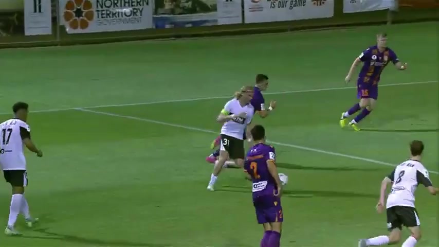 A FFA Cup Perth Glory Vs FC Macarthur  Goal in 33 min, Score 0:3