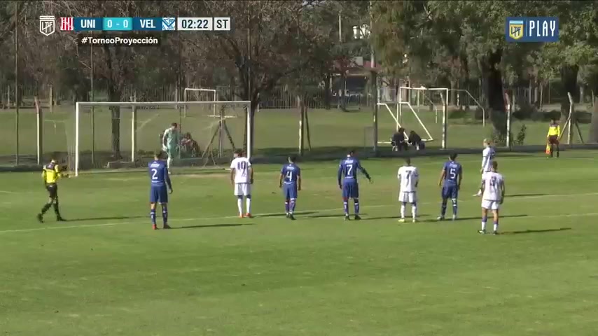 AR L（R） Union Santa Fe Reserves Vs Velez Sarsfield Reserves 49 ทำประตู  ประตู, ทำคะแนน 0:1