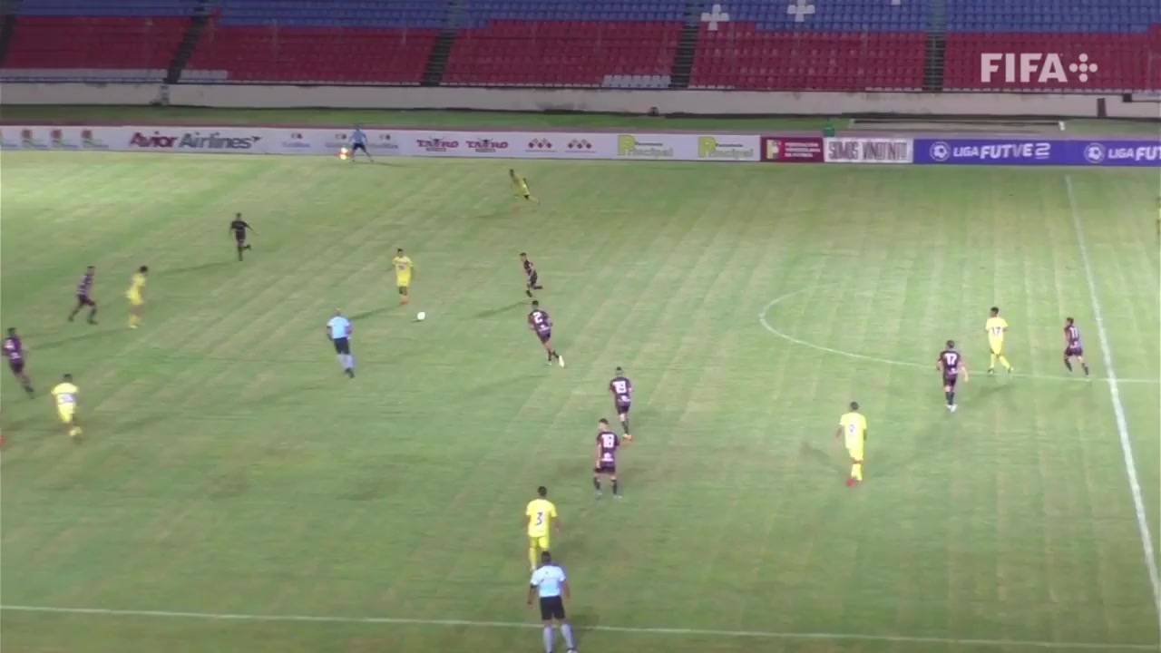 FVF Fundacion AIFI Vs Bolívar SC VEN  Goal in 38 min, Score 0:1