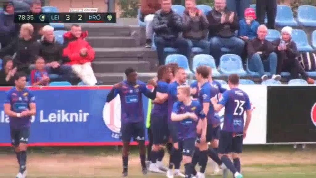 ICE D1 Leiknir Reykjavik Vs Throttur Reykjavik  Goal in 78 min, Score 3:2