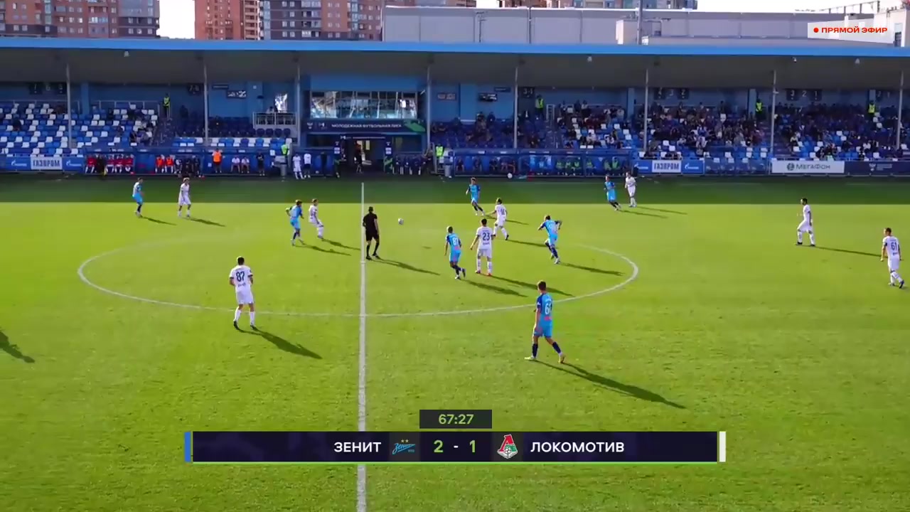 RUS YthC Zenit St.Petersburg Youth Vs Lokomotiv Moscow Youth 68 phút Vào, ghi bàn 2:2