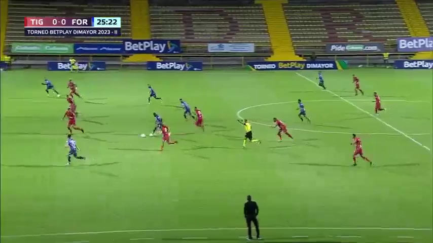 COL D2 Tigres Zipaquira Vs Fortaleza F.C  Goal in 25 min, Score 0:1