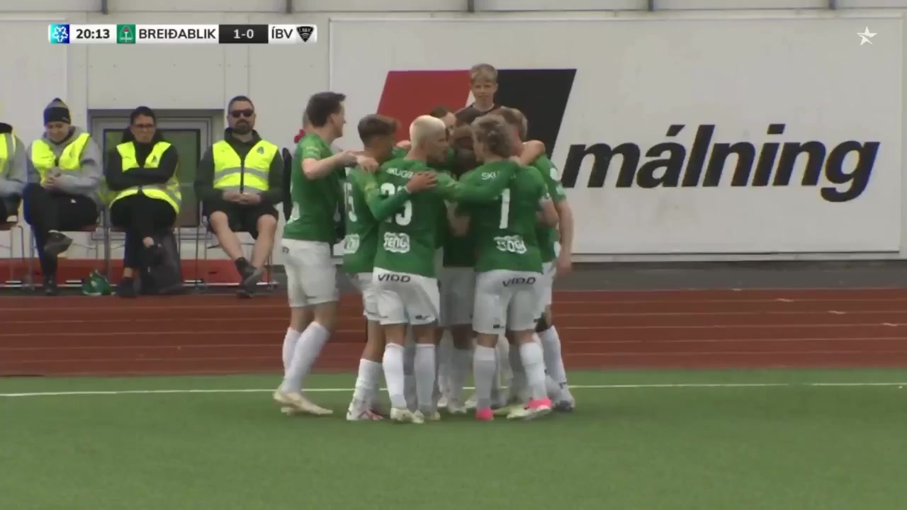 ICE PR Breidablik Vs IBV Vestmannaeyjar  Goal in 19 min, Score 1:0