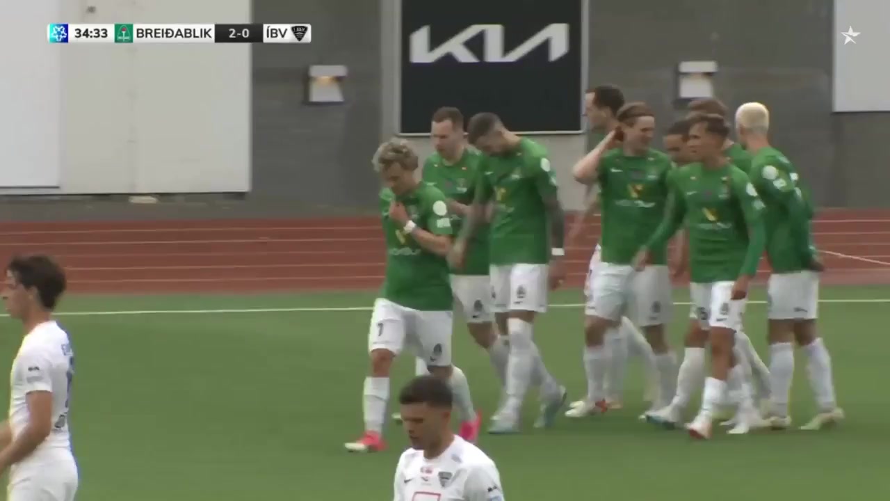 ICE PR Breidablik Vs IBV Vestmannaeyjar  Goal in 33 min, Score 2:0