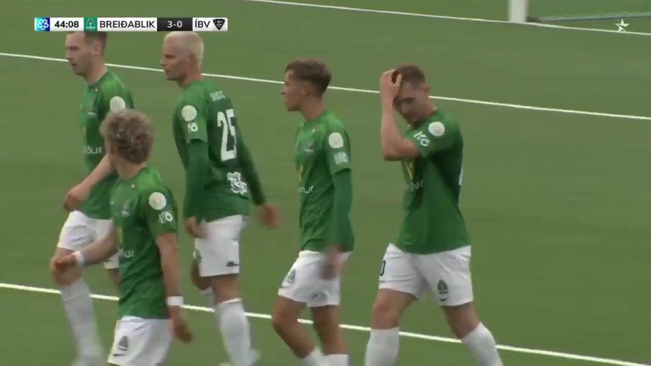 ICE PR Breidablik Vs IBV Vestmannaeyjar  Goal in 43 min, Score 3:0