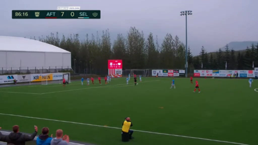 ICE D1 Afturelding Vs UMF Selfoss  Goal in 87 min, Score 8:0