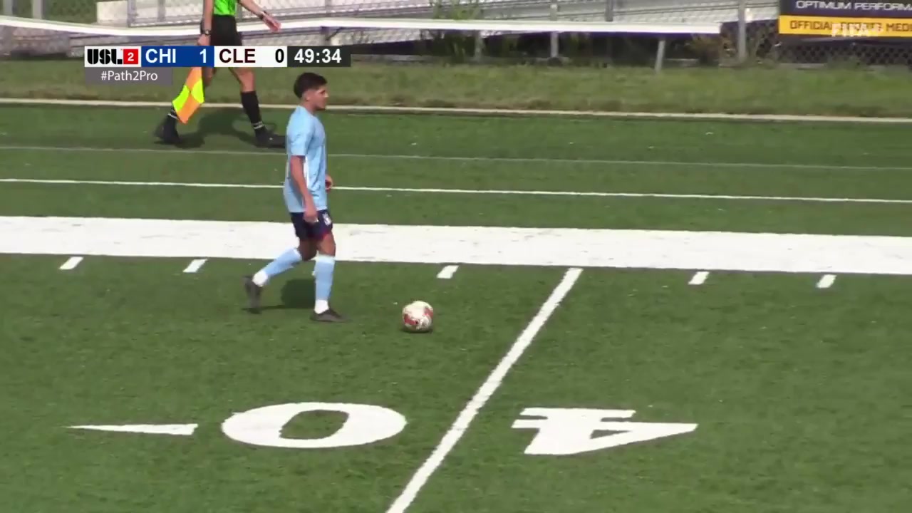 USL League 2 Chicago City SC Vs AFC Cleveland  Goal in 51 min, Score 2:0