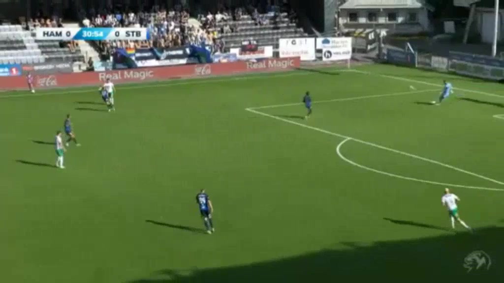 NOR D1 Ham-Kam Vs Stabaek 31 phút Vào, ghi bàn 1:0