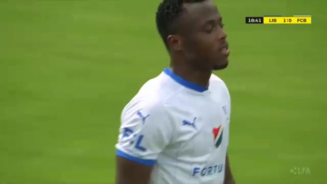 CZE D1 Slovan Liberec Vs Banik Ostrava 18 phút Vào, ghi bàn 1:0