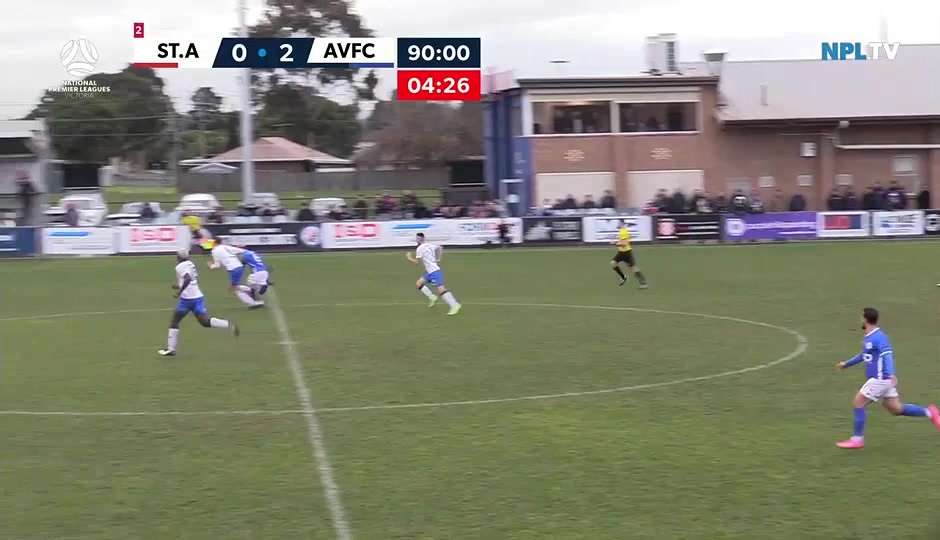 AUS VPL St Albans Saints Vs Avondale FC 96 phút Vào, ghi bàn 1:2