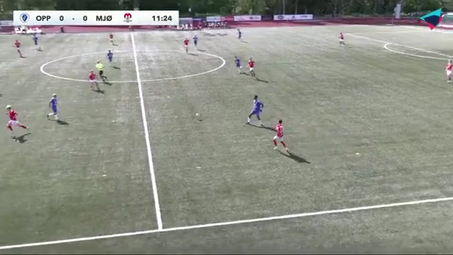 NOR D3 Oppsal Vs Mjolner  Goal in 12 min, Score 1:0